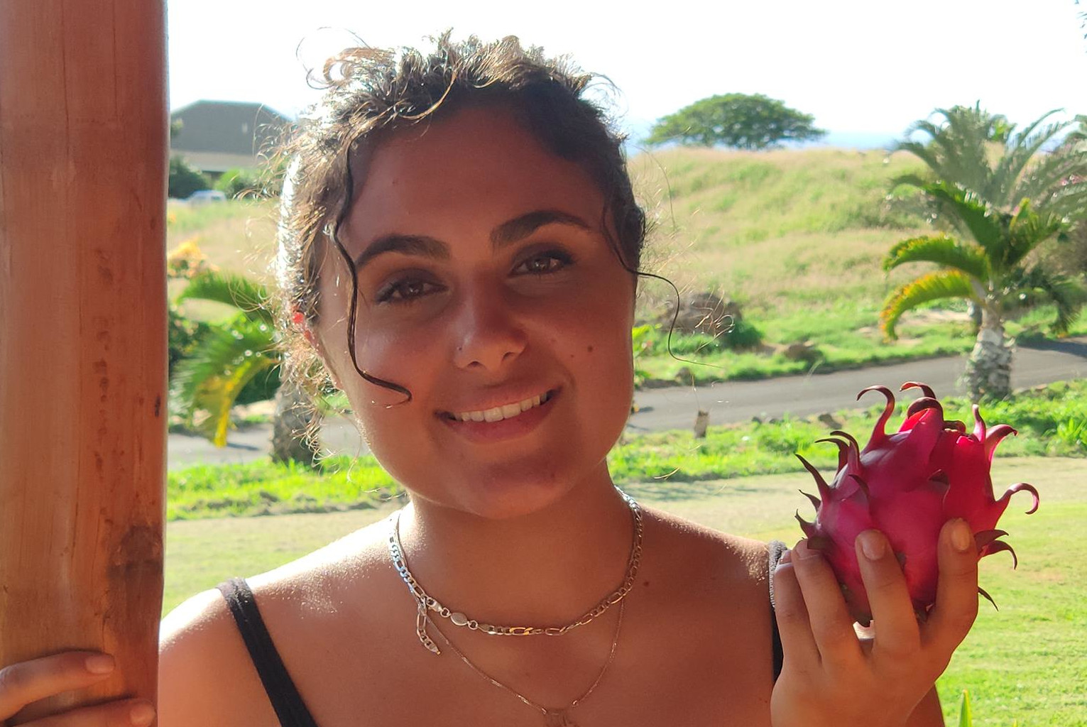 a screen shot of a girl